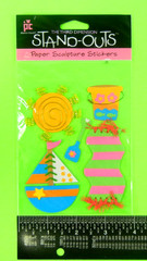 Provo Craft Stand Outs At The Beach 3D Sticker Pack