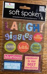 SOFT SPOKEN LAUGH LOL SMILE Giggle ENJOY Best GOOD TIMES Friends Funny Stickers