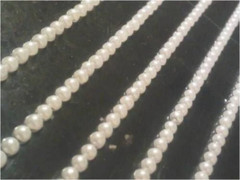 CraftbuddyUS 375pcs 3mm Self Adhesive Cream Pearl Strips DIY Craft, Card Making