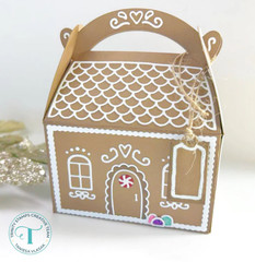 Trinity Stamps Treat Box and Gingerbread House Add-On Bundle of 2 Dies