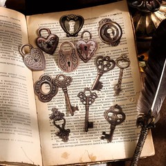 30 Steampunk Mechanical Clock Stickers for DIY Scrapbook Journal Embellishment