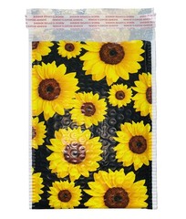 Great Papers! Bubble Mailer, Self-Sealing and Tear Resistant, Sunflowers, 6″ …
