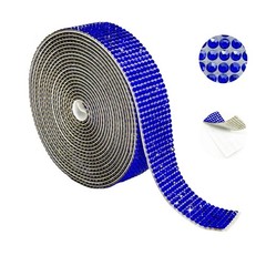 5yds Adhesive Sparkling Rhinestones Ribbon for Craft Wedding Cake Decoration