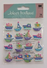 Jolee’s Boat Repeats Sailboats Tugboats Scrapbooking Stickers