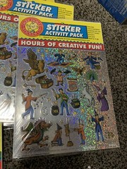 Okee Dokee Vintage sticker Activity Pack brand new all sealed collection Lot