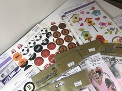 Lot of 125+ VTG NOS Scrapbook Sticker Packs +Forever In Time, Plus More