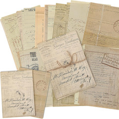 114 Pieces 2 Sets Junk Journal Pages Vintage Ephemera Pack Craft Paper Junk Jour