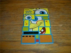 Nickelodeon SpongeBob Squarepants 8 Stickers NEW