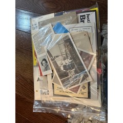 Vintage Ephemera: 1lb Mystery Bags for Paper Collage, Junk Journal, Scrapbooking