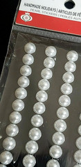 Celebrate It Christmas Handmade Holidays PEARL Border Stickers – 4 pcs