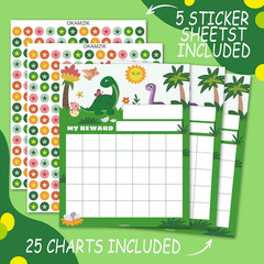 Star Sticker Chart for Kids Behavior -25 Toddler Sticker Reward Chart Incentives