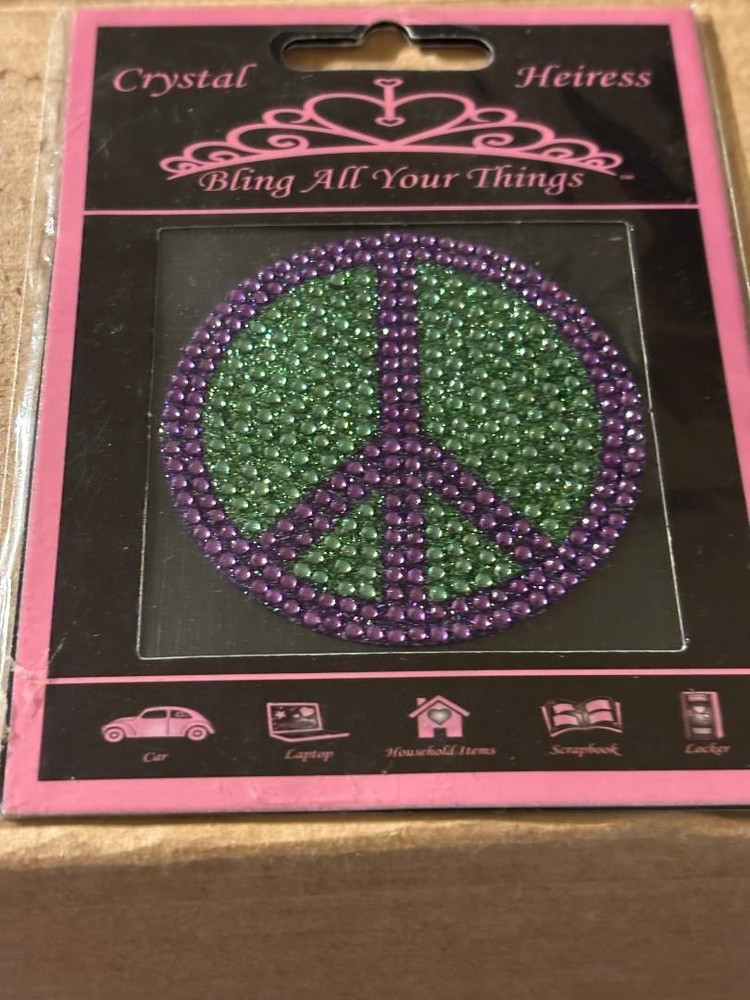 Peace Sign Stickers (New in Package.) (As Shown.)