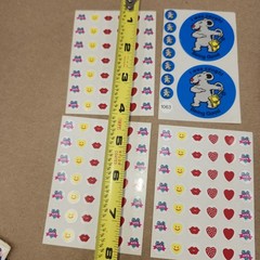 Lot of Vintage teacher reward stickers NEW mini sheets