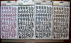LINDSAY THICKERS – Pow Glitter Letter & Numbers 22-30mmHigh 2 Colour Choice L3mb