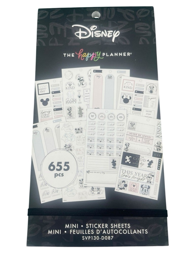 The Happy Planner Disney Mickey & Minnie 655 Stickers