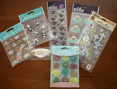 50+ New Packs of Stickers~Jolee’s`Sticko~Martha Stewart ~Bling~ Lots of Themes