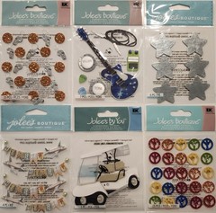 JOLEE’S BOUTIQUE Lot Of 24 Scrapbooking Sticker ASSORTED MIX