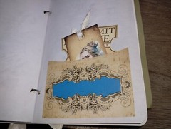 Alice In Wonderland Junk Journal Scrapbook USA Seller