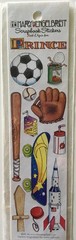 NIP Mary Engelbreit Prince Scrapbook Stickers 2 Sheets