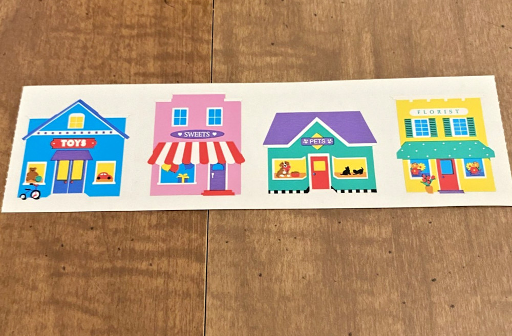 Mrs. Grossman’s Stickers | STORES TOYS SWEETS | Retired ‘97 Creative Memories