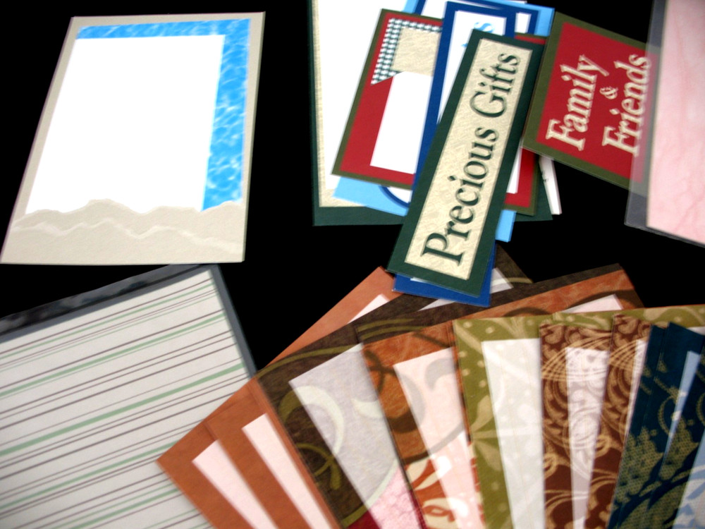 Creative Memories, 12×12 Winter Reflections Paper Pack, Finishing Touches-Winter