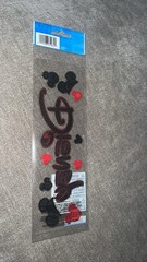 Disney EK Success Embroidered Stickers Disney Logo and Mouse Ears