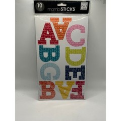 Me & My Big Ideas mambiSTICKS Alphabet Number Stickers 10 Sheets Multicolor NEW