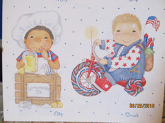 8 Sheets Tie Me To The Moon Dimple Street Gang Summer Boys Stickers