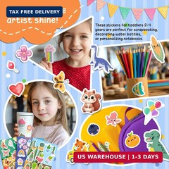 800 Stickers for Kids, Cute Stickers for Kids Classroom, Including Dinosaur,Anim