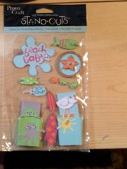 Provo Craft Stand-Outs Lot of 3 Beach Theme NIP