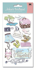 Jolee’s Boutique Large Dimensional Stickers – HONEYMOON – 11 pcs