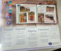 CM043 – CREATIVE MEMORIES PHOTO PAPER – 20 DESIGNS – 10×12 – 20 sheets
