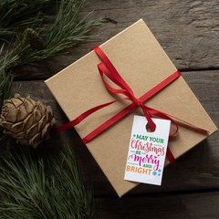 1sheet Christmas Greeting Words Stamps for Card Making Snowflakes Poinsettia