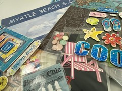 Summer Vacation Season Scrapbook Packs Papers Embellishments Diff Lots to Choose