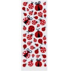 Ladybug Themed Puffy Stickers – 44 Piece Sheet – BRAND NEW IN PACKAGE