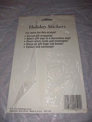 Vintage American Greetings Forget Me Not Holiday Theme Stickers 4 Sheets