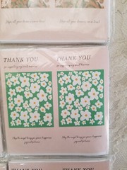 300 PCS. THANK YOU FOR SUPPORTING MY BUSINESS~HAPPY~FLOWER DESIGN~BOX STICKERS