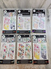 Me & My Big Ideas The Happy Planner Create 365 Sticker Books Lot of 6 (B)