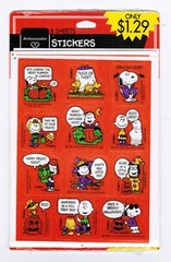 VINTAGE Pack Snoopy Peanuts Lucy Charlie Brown 80’s HALLOWEEN Stickers 8 Sheets
