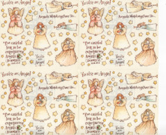 4 Sheets FMI Frances Meyer Scrapbook Stickers – Among Friends- Star Angels