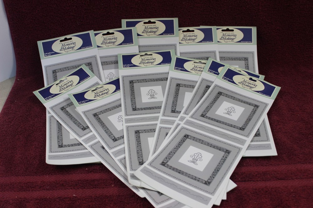 Leisure Arts Memories In The Making Collection Self Adhesive Die Cuts – 11 Sheet