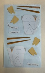 Mrs. Grossman stickers- You Choose -Food Kitchen Cooking Eating Utensils Flowers