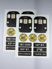Cavallini & Co. New York City Vintage Sticker Set, Assorted