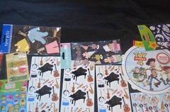 Scrapbooking Sticker Lot Stickopotumus Disney Alphabet Mixed brands 1 LB +