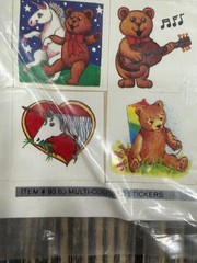 Vintage 1985 Institutional Financing Services Multi-Colored Stickers