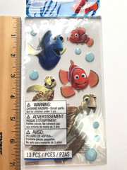 EK Success Disney Pixar Finding Nemo Scrapbook Stickers Lot Packages