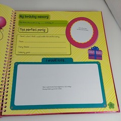 Girls Only! Scrapbook Fun Starter Scrapbook with Pen & 170 Stickers