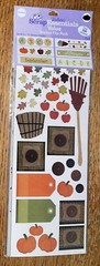 Joann Scrap Essentials Value Sticker Flip Pack Fall Theme Scrapbook Over 500 Pcs