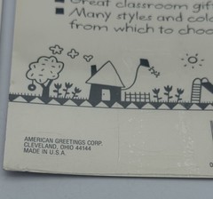 Vtg Forget Me Not Cat Sticker 2 Packs 90s Kittens Scrapbook Stationery Kawaii