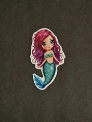 Kawaii Mermaid Sticker’s. 5 Pack